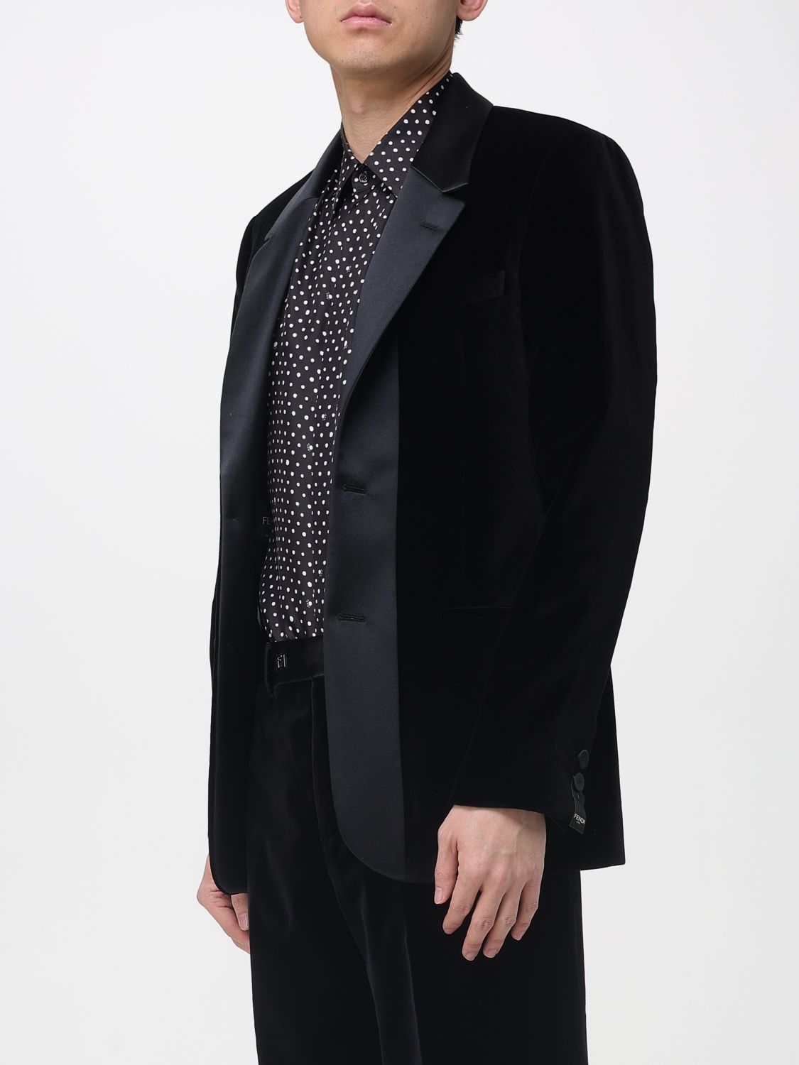 Fendi Fendi Jacket Men Black Size US L / EU 52-54 / 3 - 4 Thumbnail