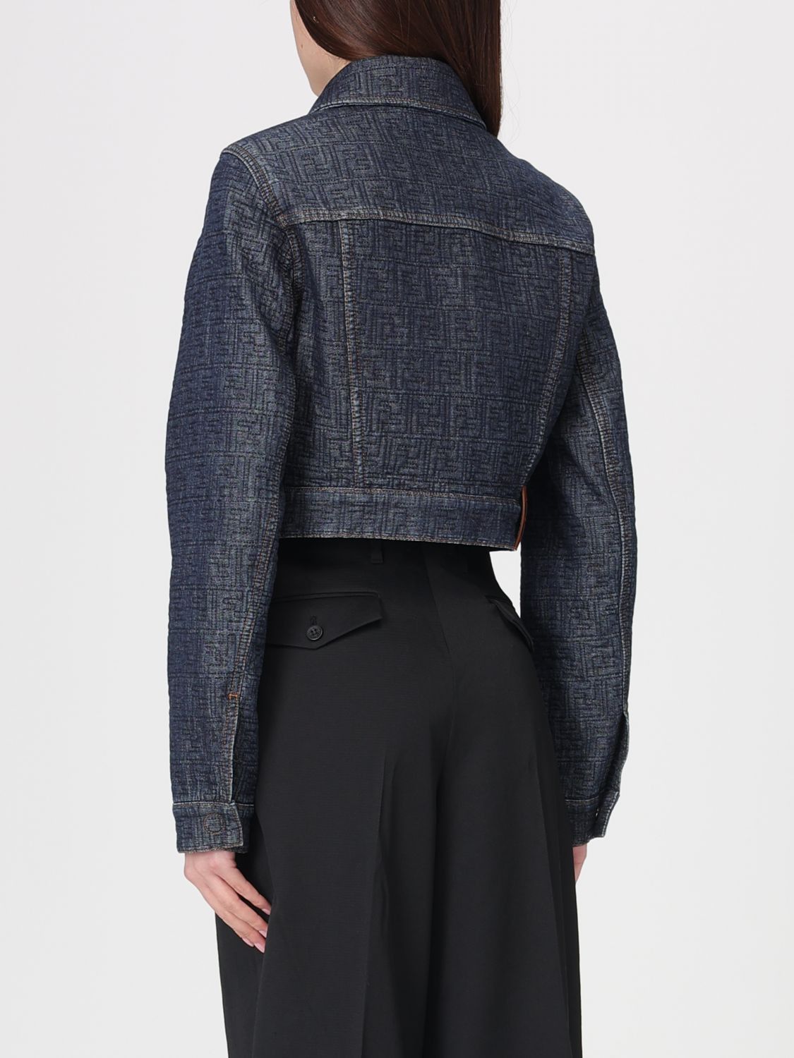 Fendi Fendi Jacket Woman Blue Size M / US 6-8 / IT 42-44 - 3 Thumbnail