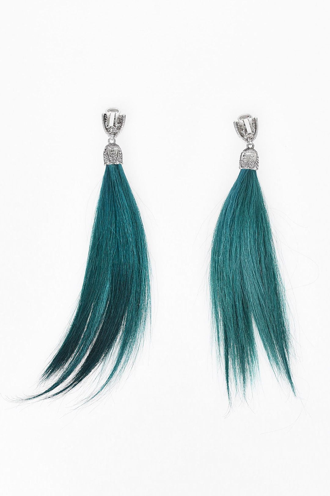 Dsquared2 Mixed Leather Earrings Size ONE SIZE - 3 Thumbnail