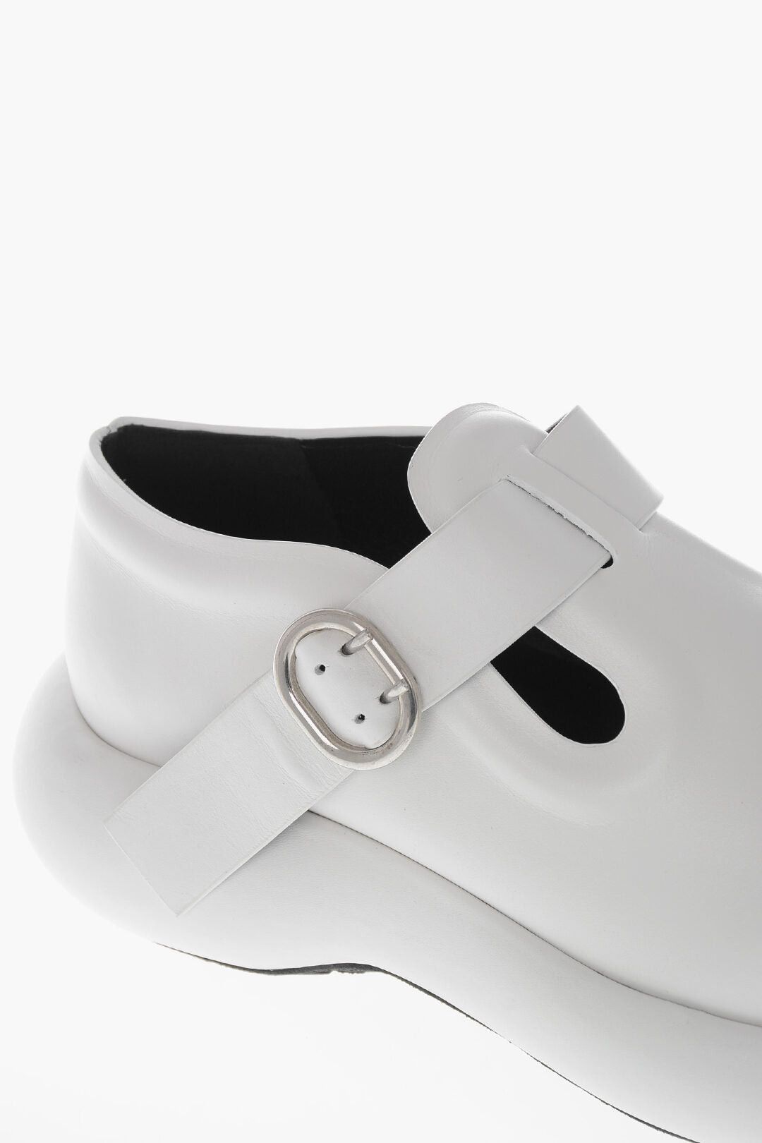 Jil Sander Leather Mary Janes With Chunky Sole Size US 8 / IT 38 - 4 Thumbnail
