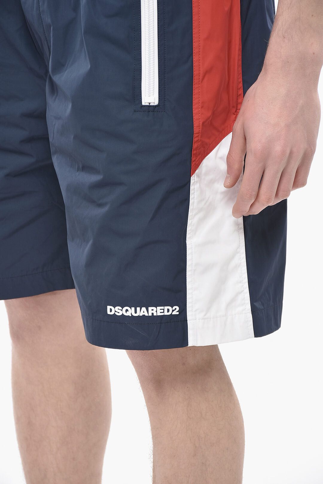 Dsquared2 Color-Block Shorts with Elastic Waist Size US 32 / EU 48 - 3 Thumbnail