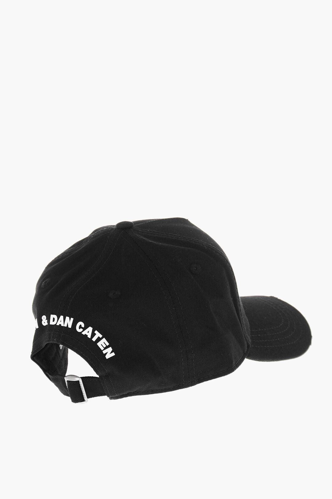 Dsquared2 Solid-Color Baseball Cap ROCCO with Contrasting Detail Size ONE SIZE - 3 Thumbnail