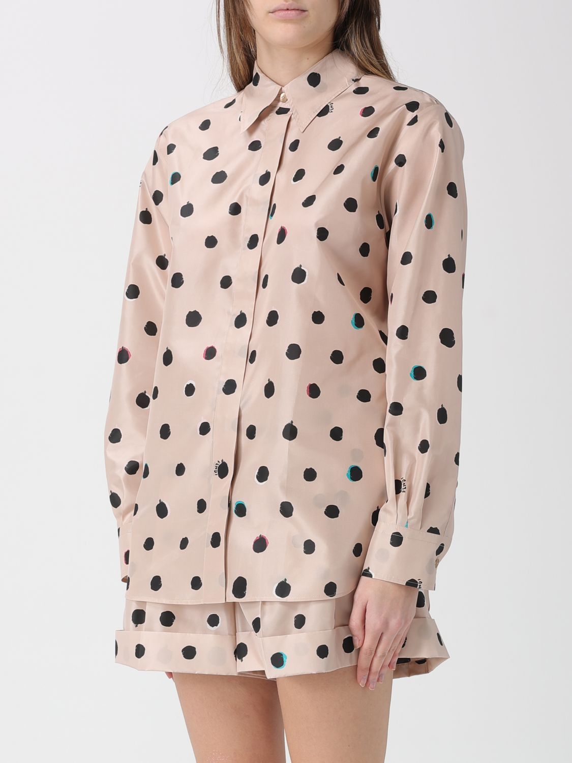 Fendi Fendi Shirt Woman White Size S / US 4 / IT 40 - 4 Thumbnail
