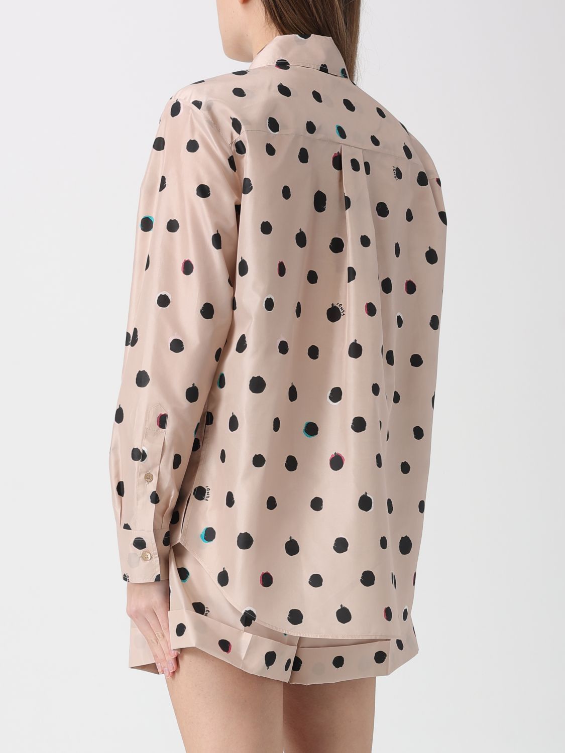 Fendi Fendi Shirt Woman White Size S / US 4 / IT 40 - 3 Thumbnail