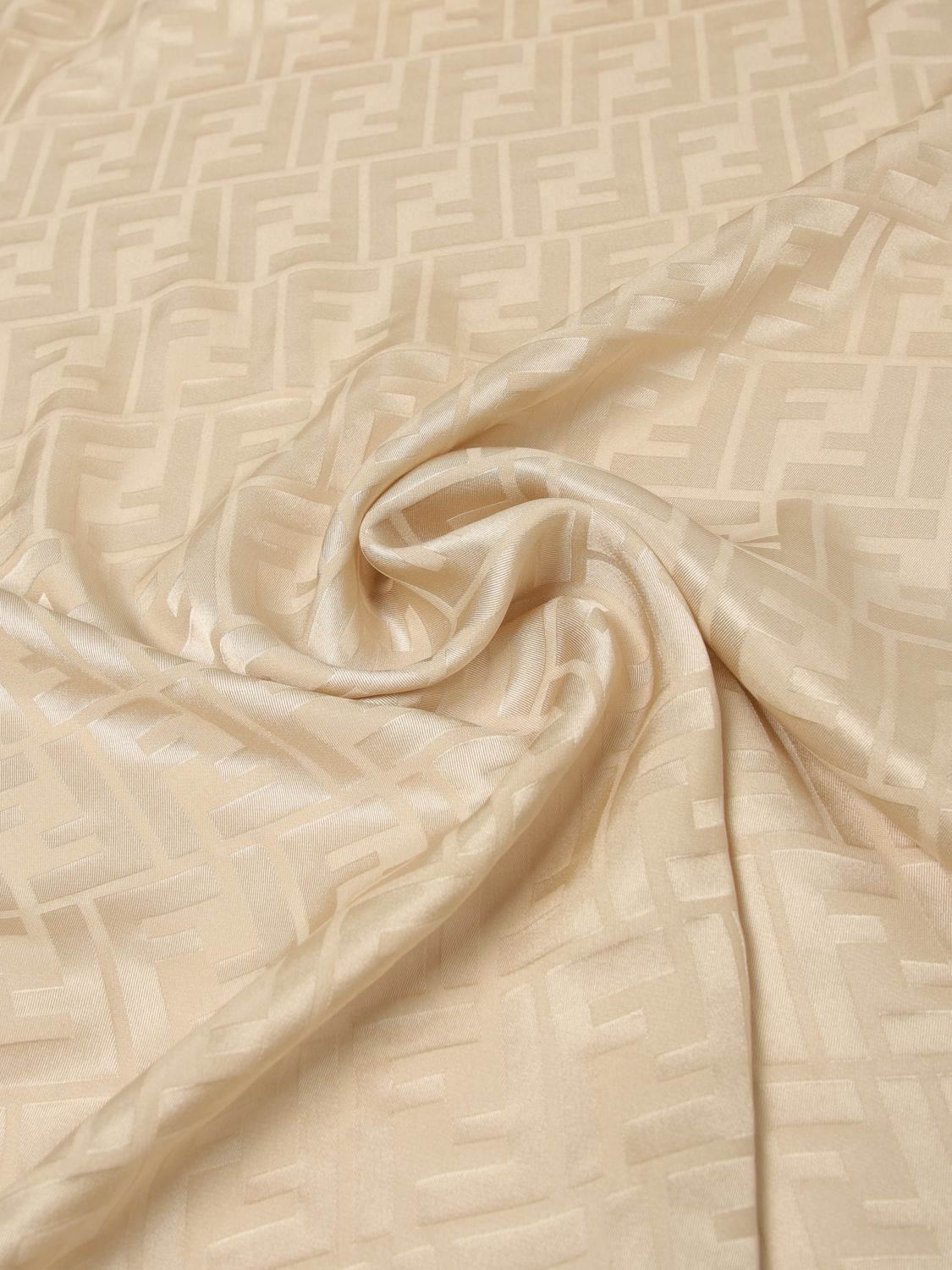 Fendi Fendi Scarf Woman Beige Size ONE SIZE - 3 Thumbnail