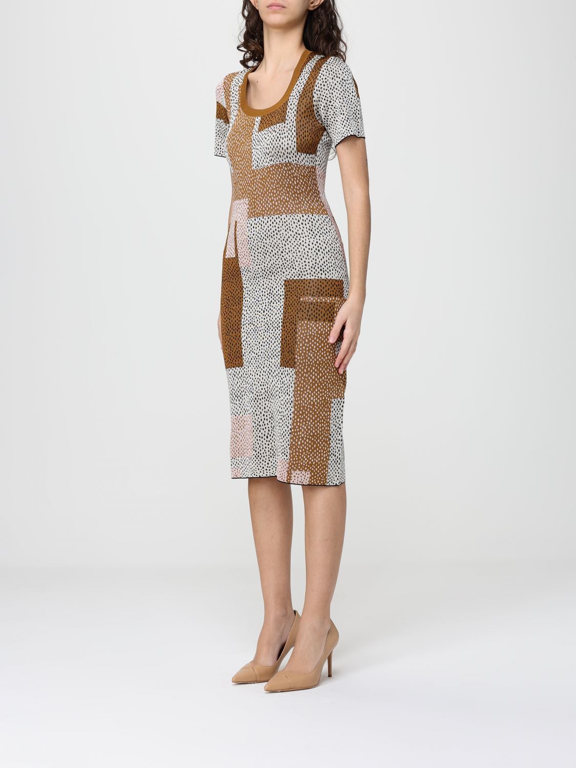 Fendi Fendi Dress Woman Multicolor Size M / US 6-8 / IT 42-44 - 3 Thumbnail