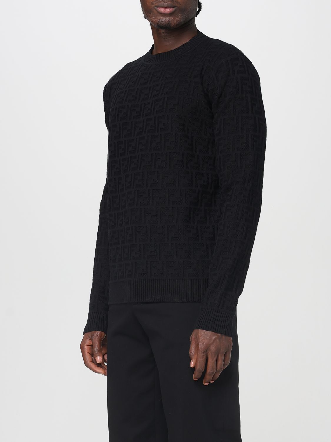 Fendi Fendi Sweater Men Black Size US L / EU 52-54 / 3 - 4 Thumbnail