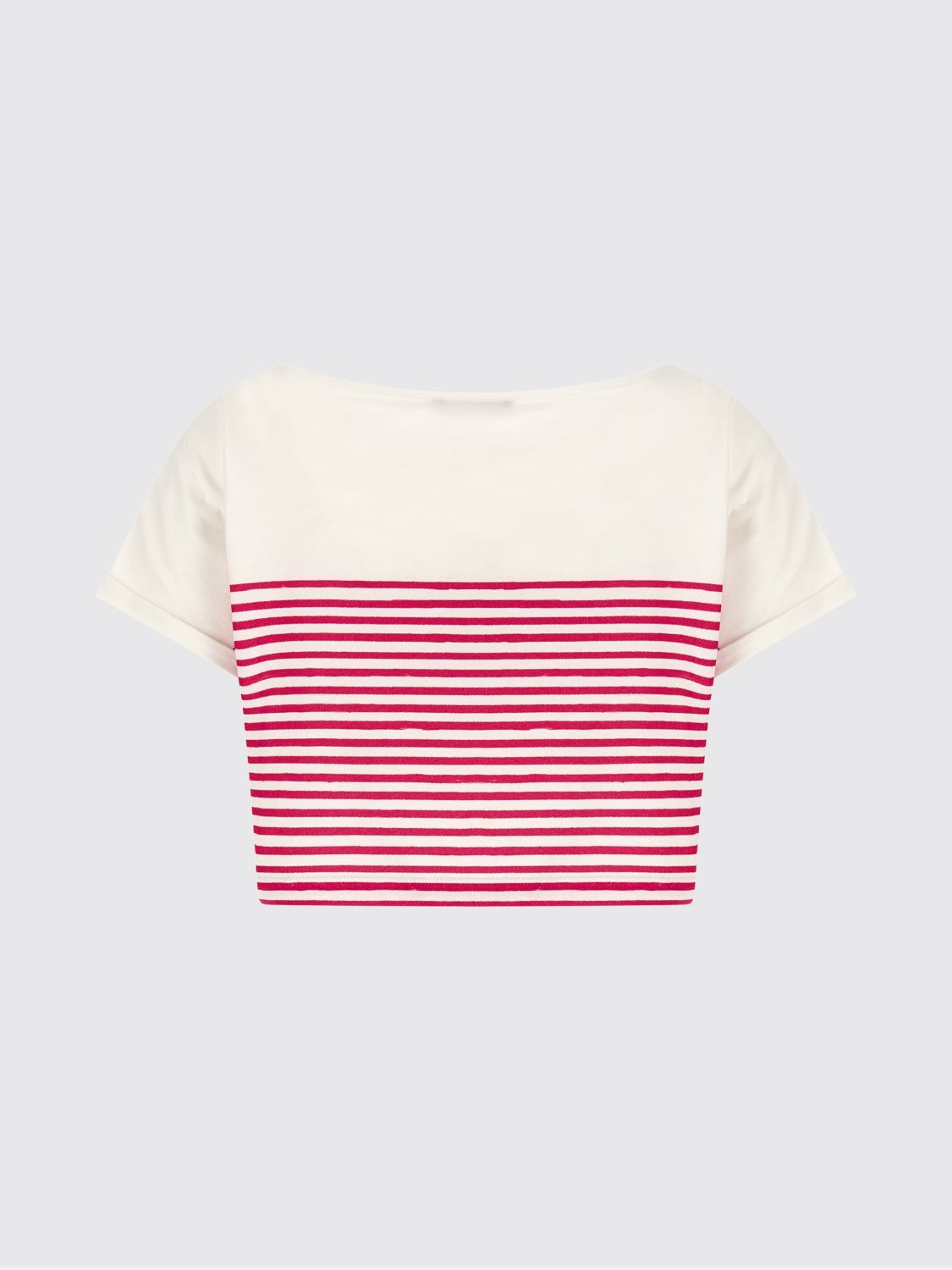 Balmain Balmain T-Shirt Woman Fuchsia Size S / US 4 / IT 40 - 3 Thumbnail