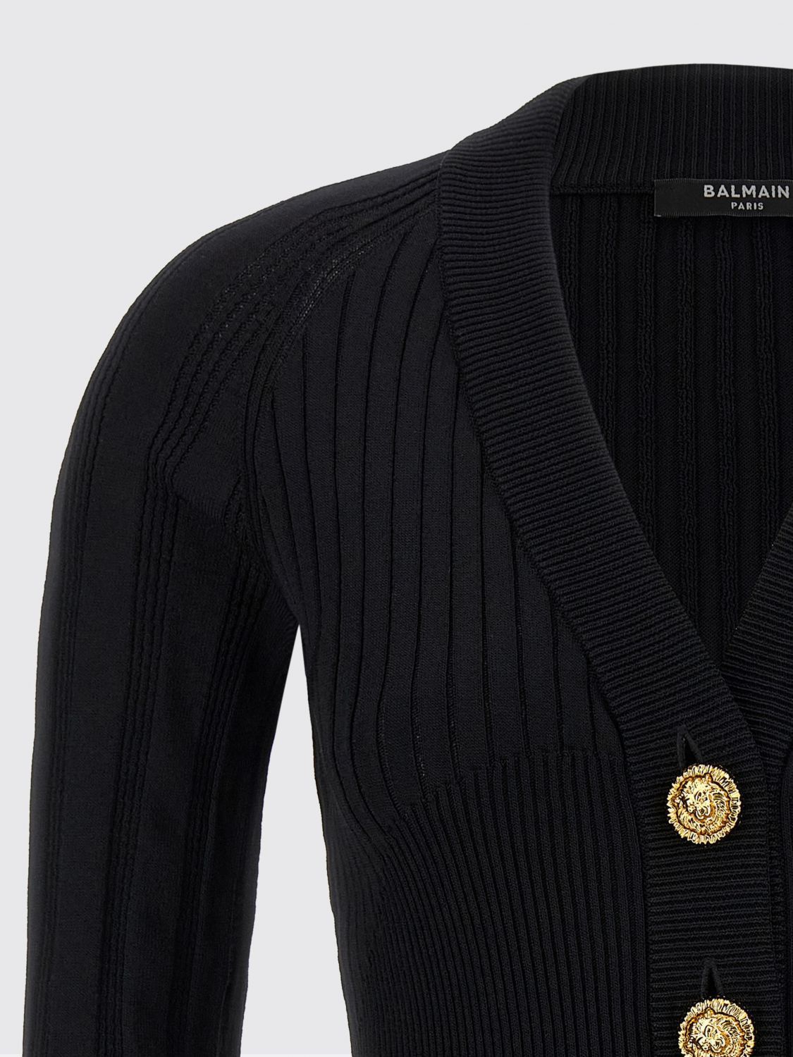 Balmain Balmain Sweater Woman Black Size XS / US 0-2 / IT 36-38 - 4 Thumbnail