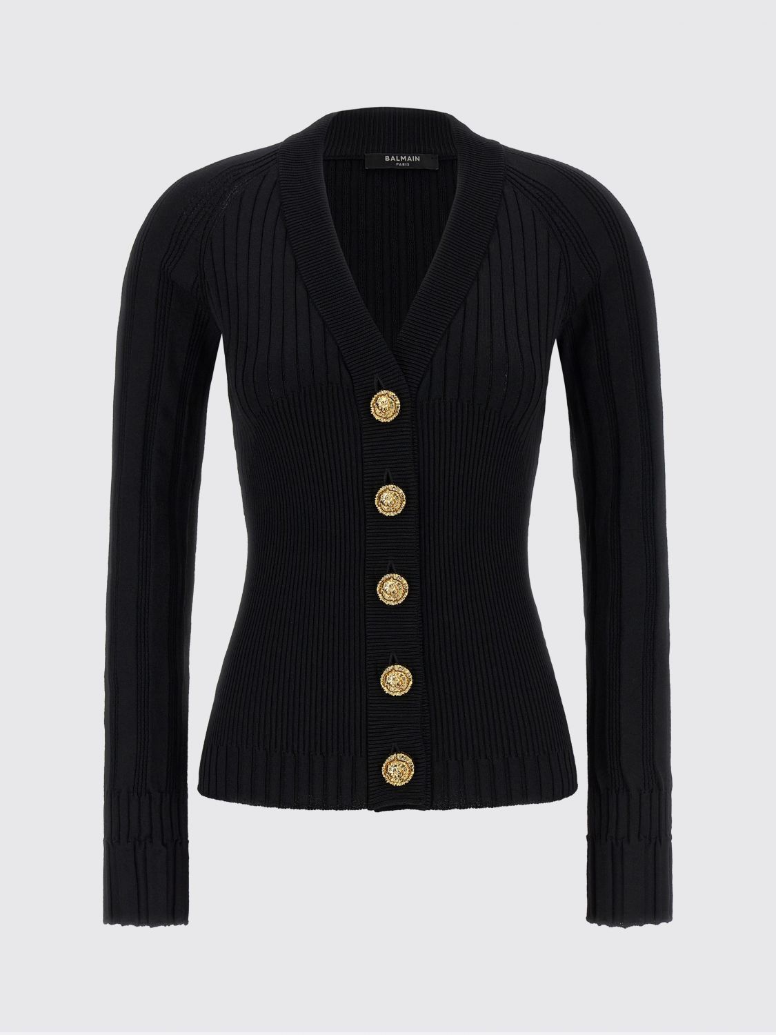 Balmain Balmain Sweater Woman Black Size XS / US 0-2 / IT 36-38 - 2 Thumbnail