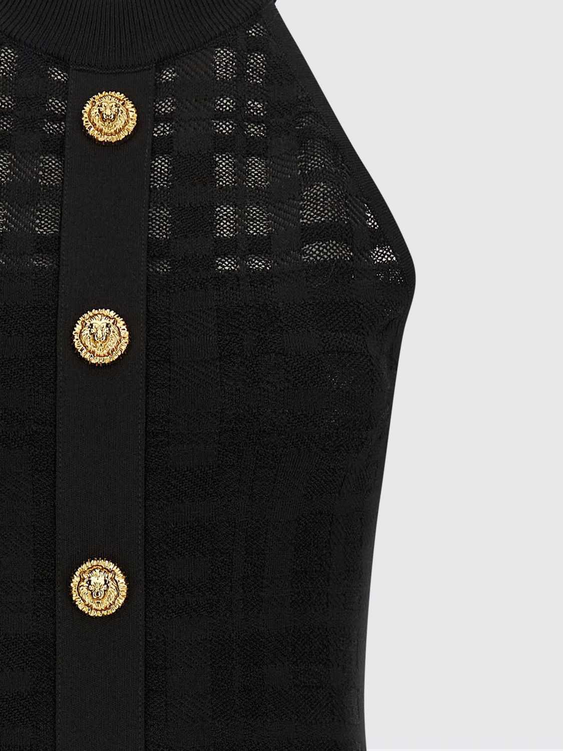 Balmain Balmain Dress Woman Black Size S / US 4 / IT 40 - 4 Thumbnail