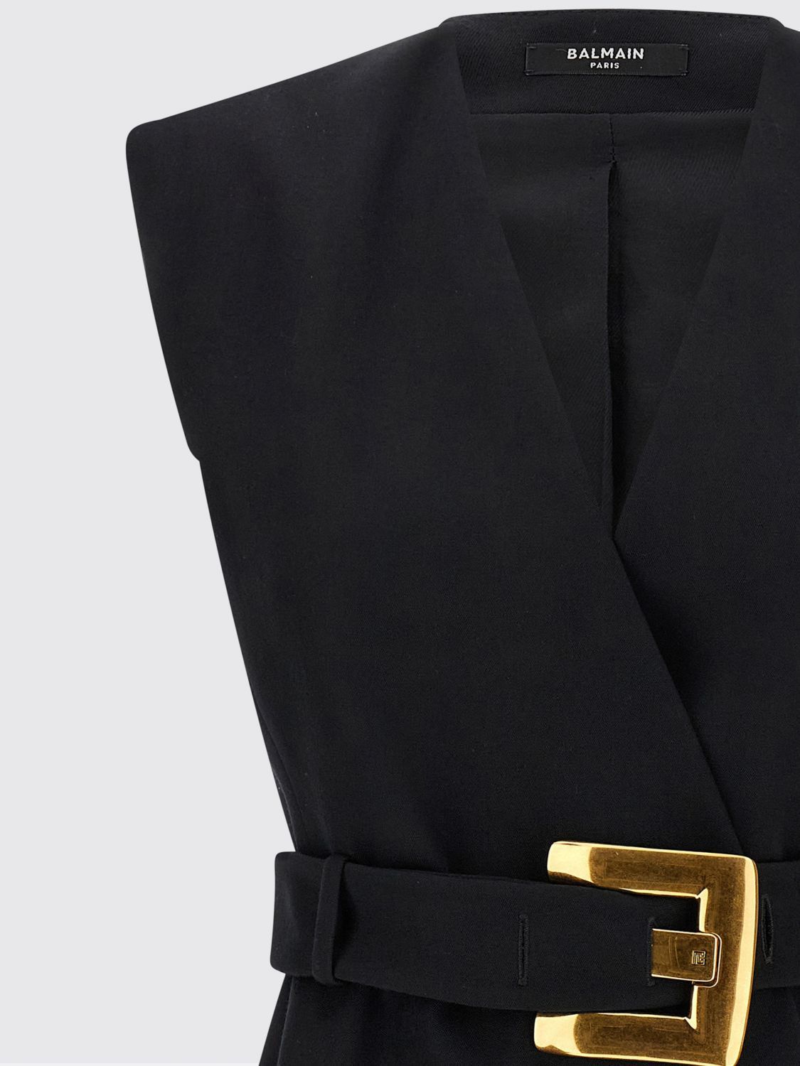 Balmain Balmain Dress Woman Black Size XXS / US 00 / IT 34 - 4 Thumbnail