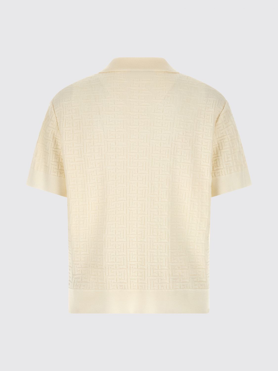 Balmain Balmain Polo Shirt Men White Size US M / EU 48-50 / 2 - 3 Thumbnail