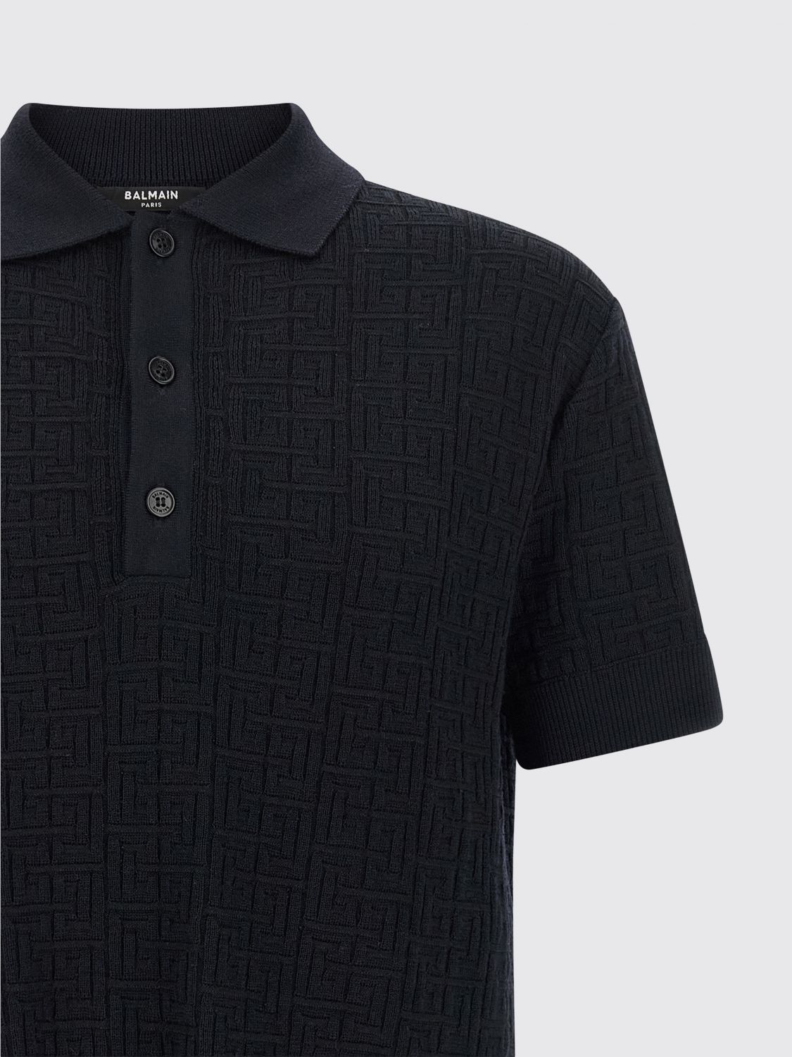 Balmain Balmain Polo Shirt Men Blue Size US XL / EU 56 / 4 - 4 Thumbnail