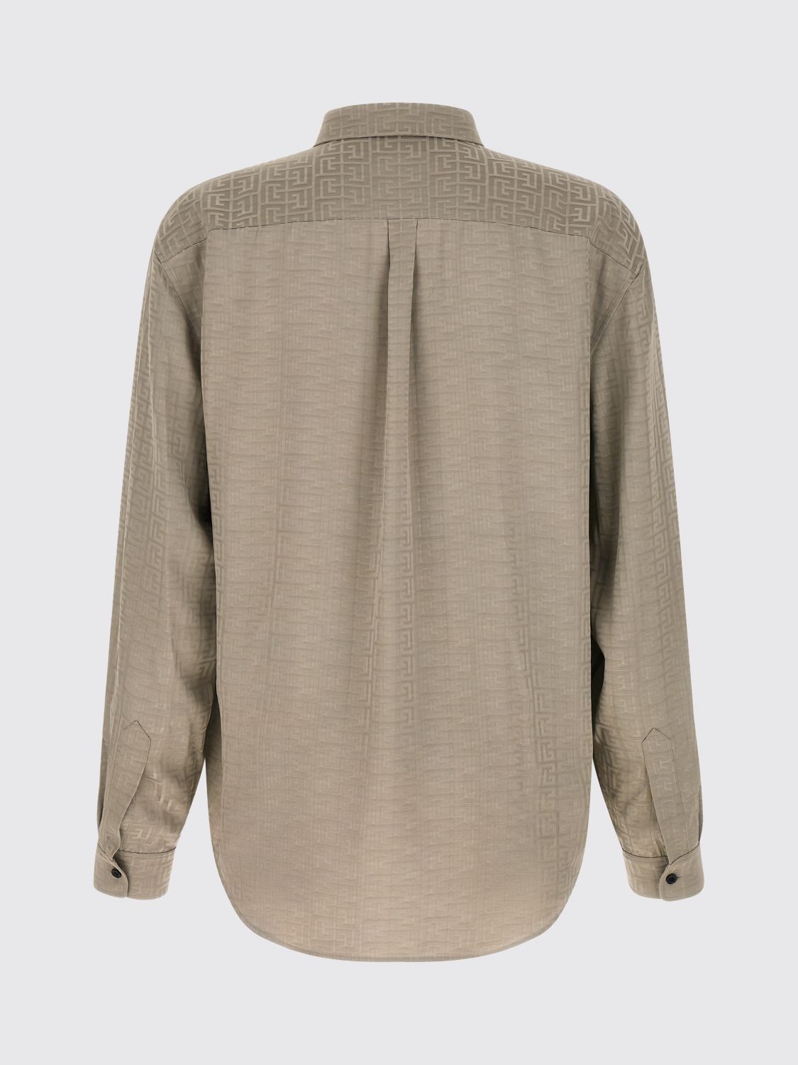 Balmain Balmain Shirt Men Grey Size US XXS / EU 40 - 3 Thumbnail