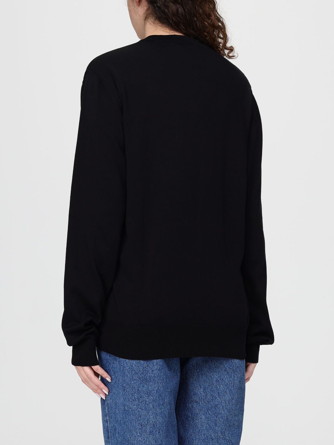 Balmain Balmain Sweatshirt Woman Black Size XL / US 12-14 / IT 48-50 - 3 Thumbnail