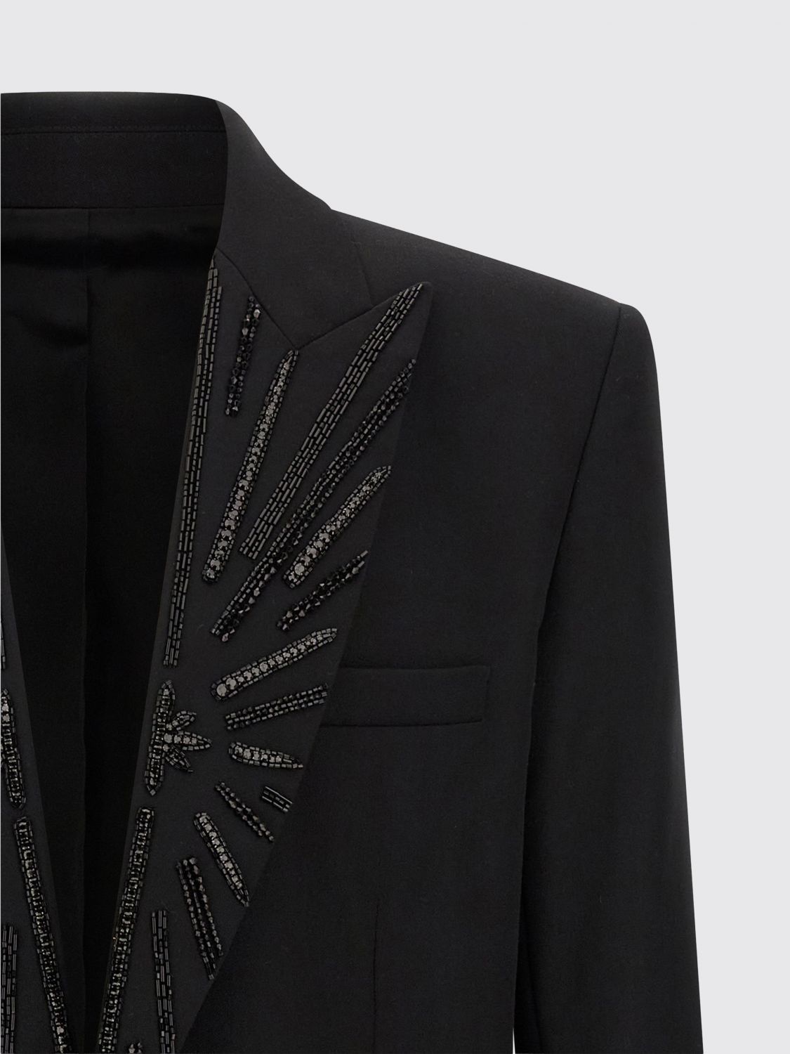 Balmain Balmain Jacket Men Black Size US XXL / EU 58 / 5 - 4 Thumbnail