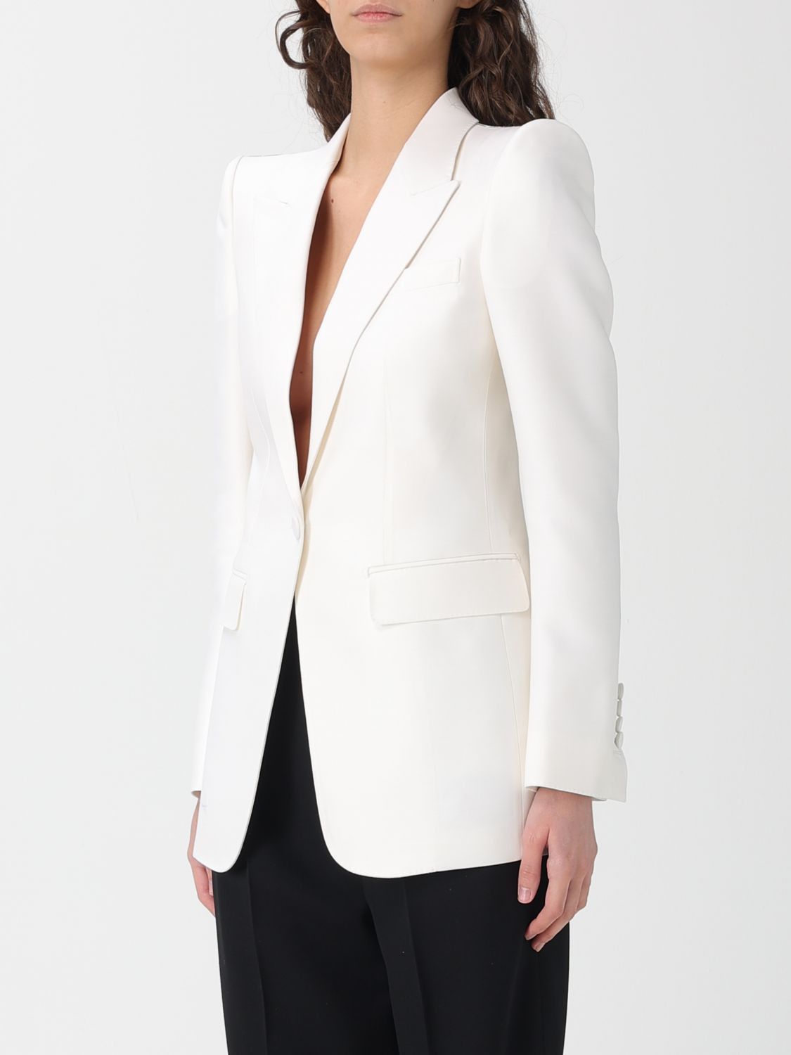 Tom Ford Tom Ford Jacket Woman White Size XS / US 0-2 / IT 36-38 - 4 Thumbnail