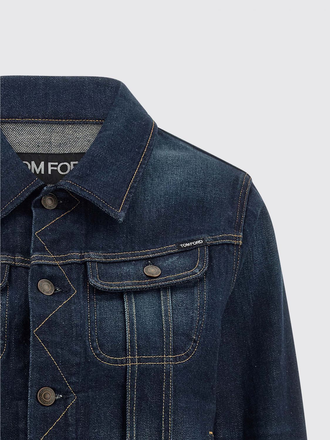 Tom Ford Tom Ford Jacket Woman Blue Size S / US 4 / IT 40 - 4 Thumbnail