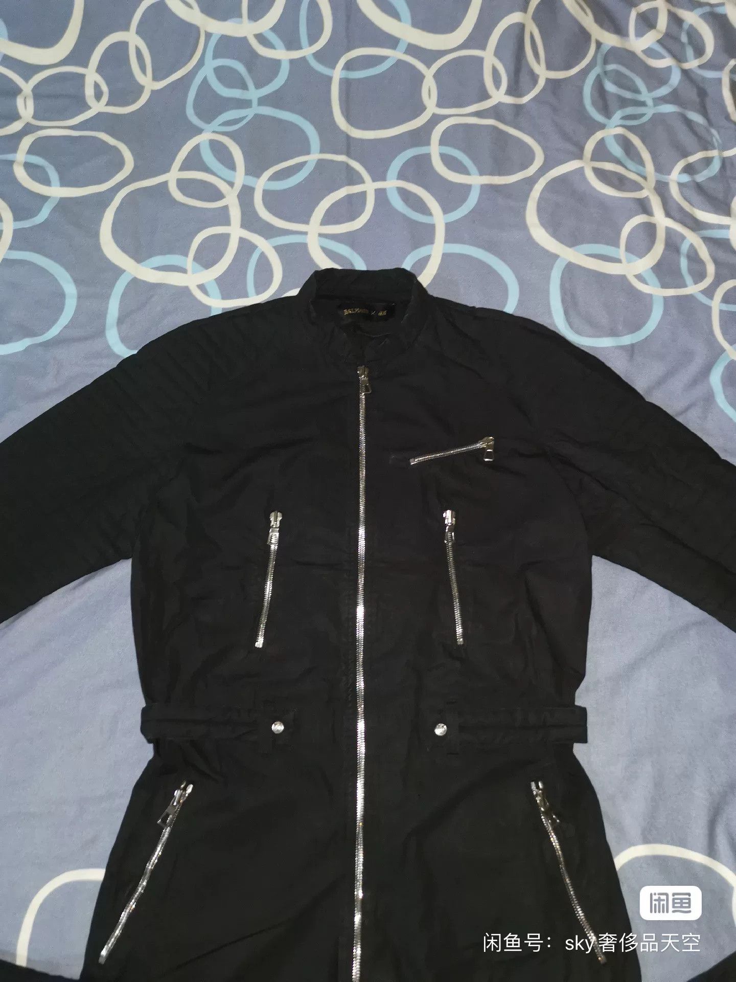 Balmain balmain x hm black jumpsuit jacket Size 38" / US 16 / IT 52 - 3 Thumbnail