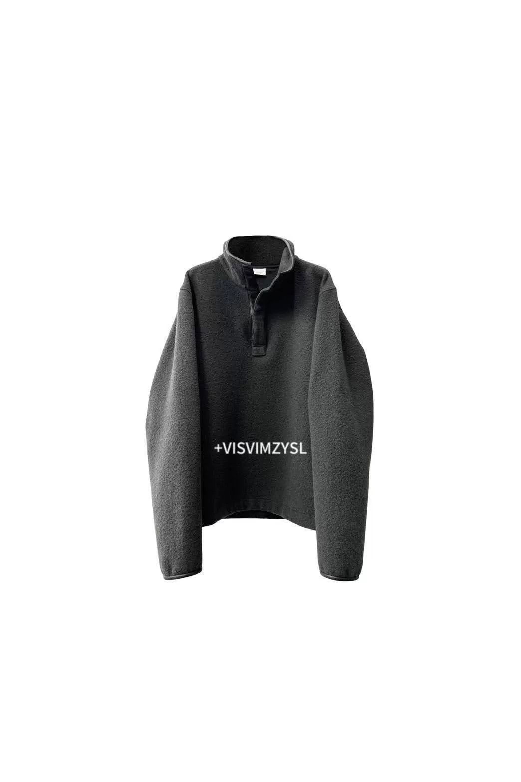 Vuja De sleek black cropped fleece pullover jacket Size XS / US 0-2 / IT 36-38 - 2 Thumbnail
