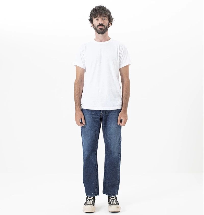 DRIFTER social sculpture dry 19 denim pants Size 28" / US 6 / IT 42 - 4 Thumbnail