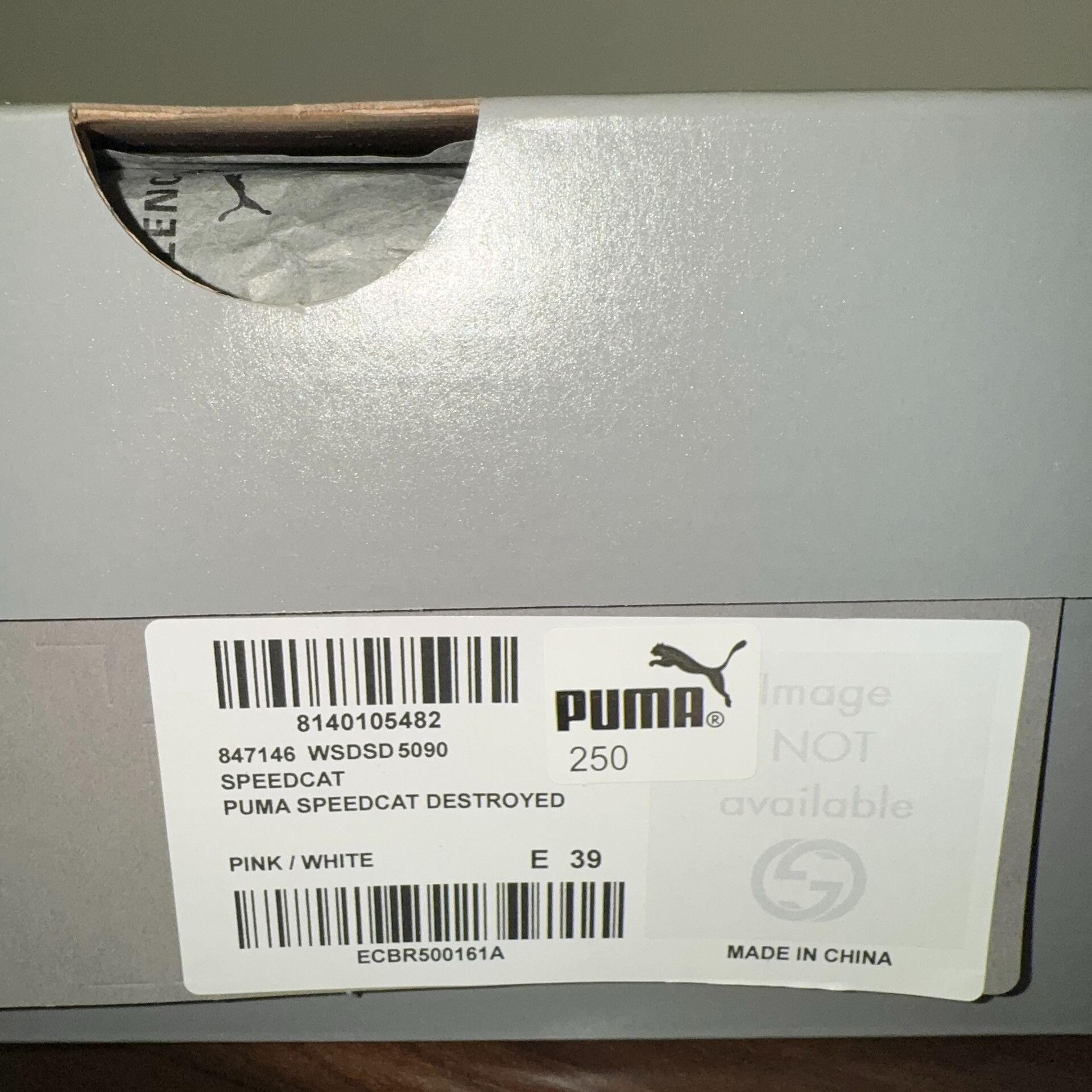 Balenciaga balenciaga x puma pink speedcat shoes Size US 10 / EU 43 - 7 Thumbnail