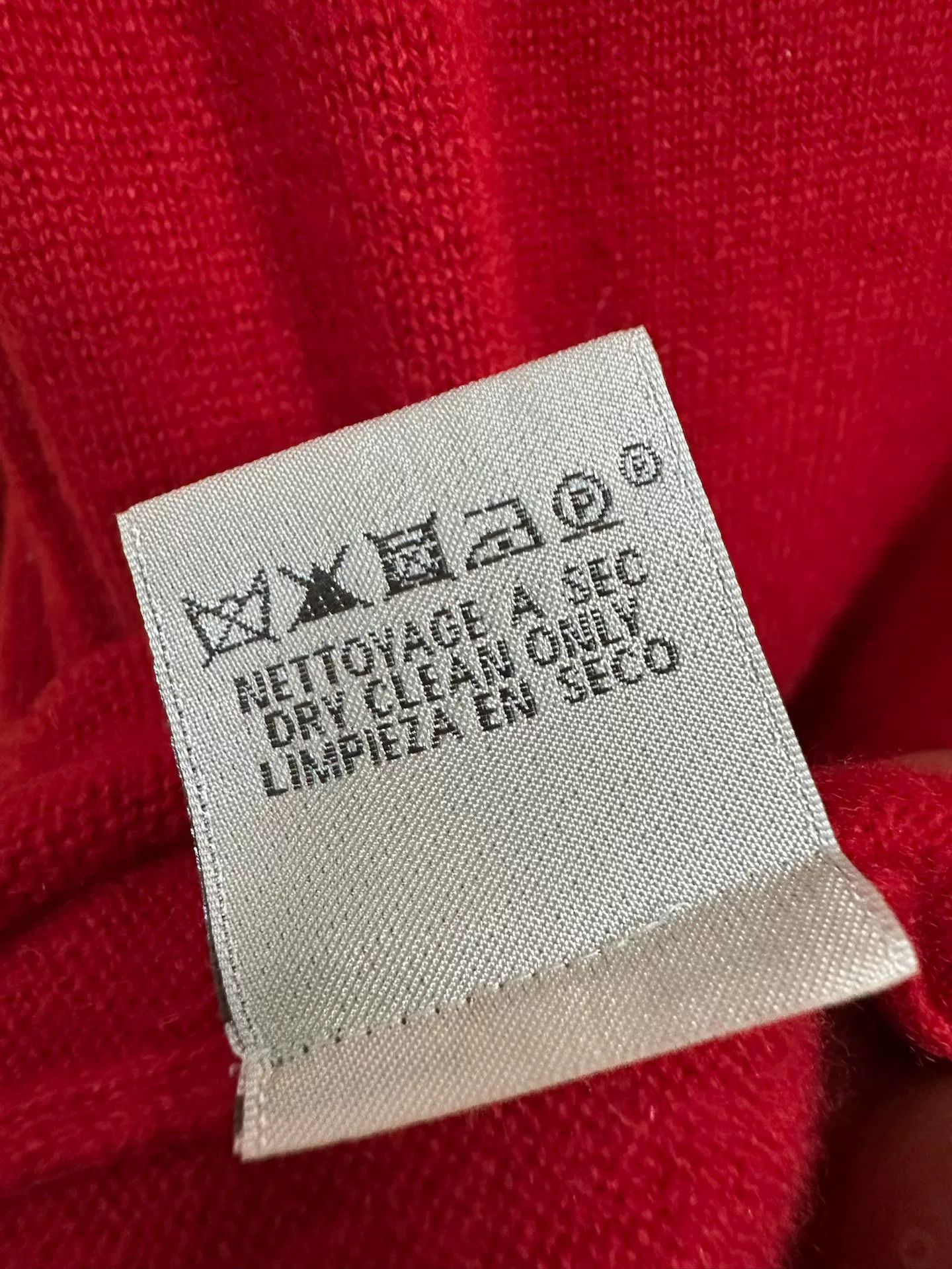 Hermes Hermes Red Cashmere Sweater Size XS / US 0-2 / IT 36-38 - 4 Thumbnail