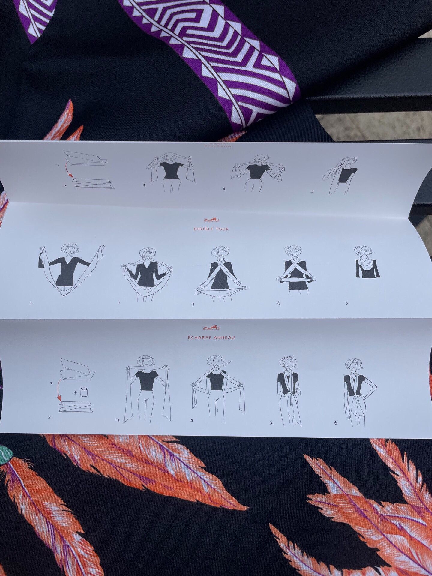 Hermes Hermes Silk Scarf with Versatile Styling Size ONE SIZE - 6 Thumbnail
