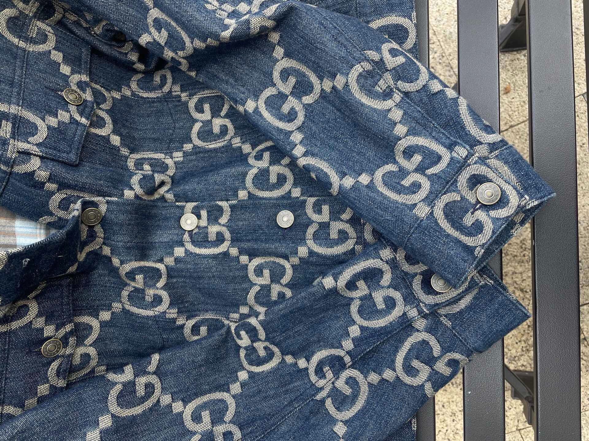 Gucci Gucci Denim Jacket for Sale Size US M / EU 48-50 / 2 - 4 Thumbnail