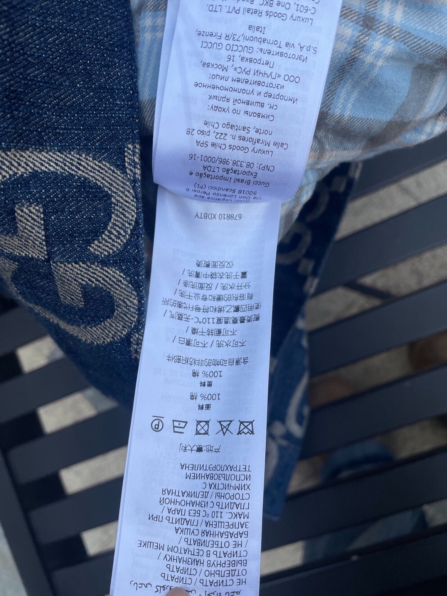 Gucci Gucci Denim Jacket for Sale Size US M / EU 48-50 / 2 - 7 Thumbnail