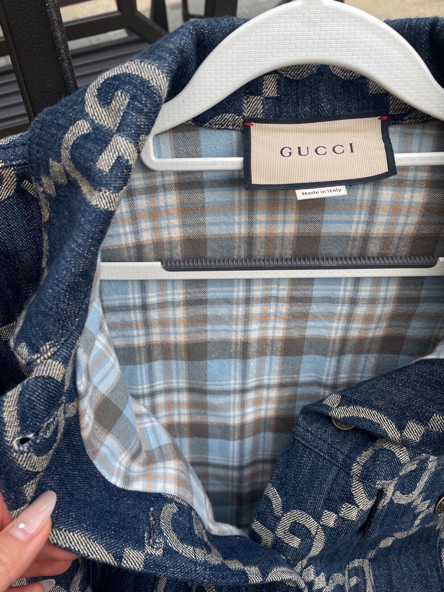 Gucci Gucci Denim Jacket for Sale Size US M / EU 48-50 / 2 - 5 Thumbnail