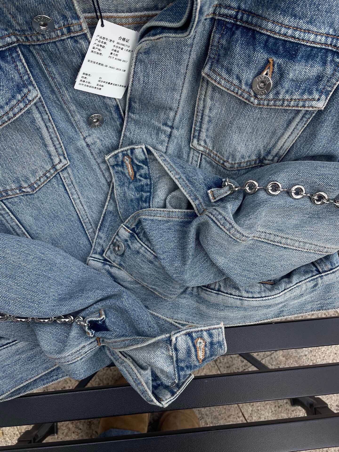 Loewe Loewe Denim Jacket with Tags Size XS / US 0-2 / IT 36-38 - 5 Thumbnail