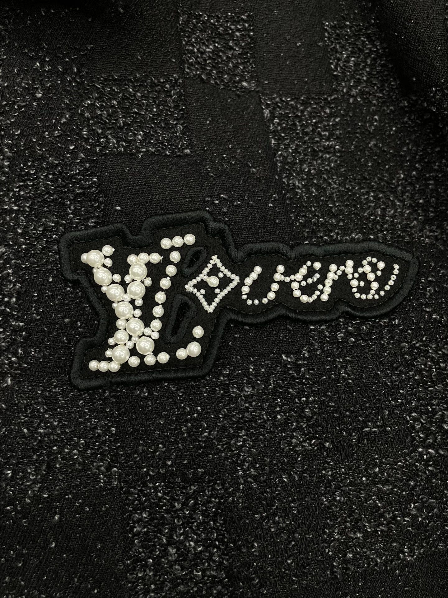 Versus Black Sequined Embroidered Jacket by LV+VERS Size US XS / EU 42 / 0 - 2 Thumbnail