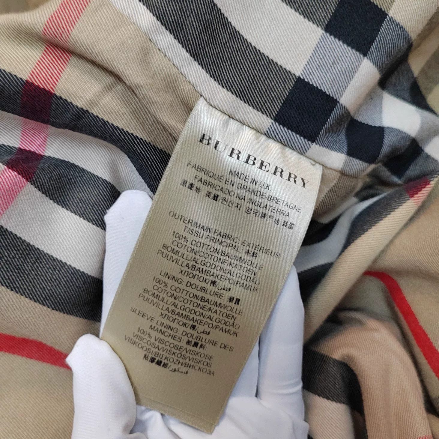 Burberry Burberry Short Trench Coat Plus Size Size XL / US 12-14 / IT 48-50 - 5 Thumbnail