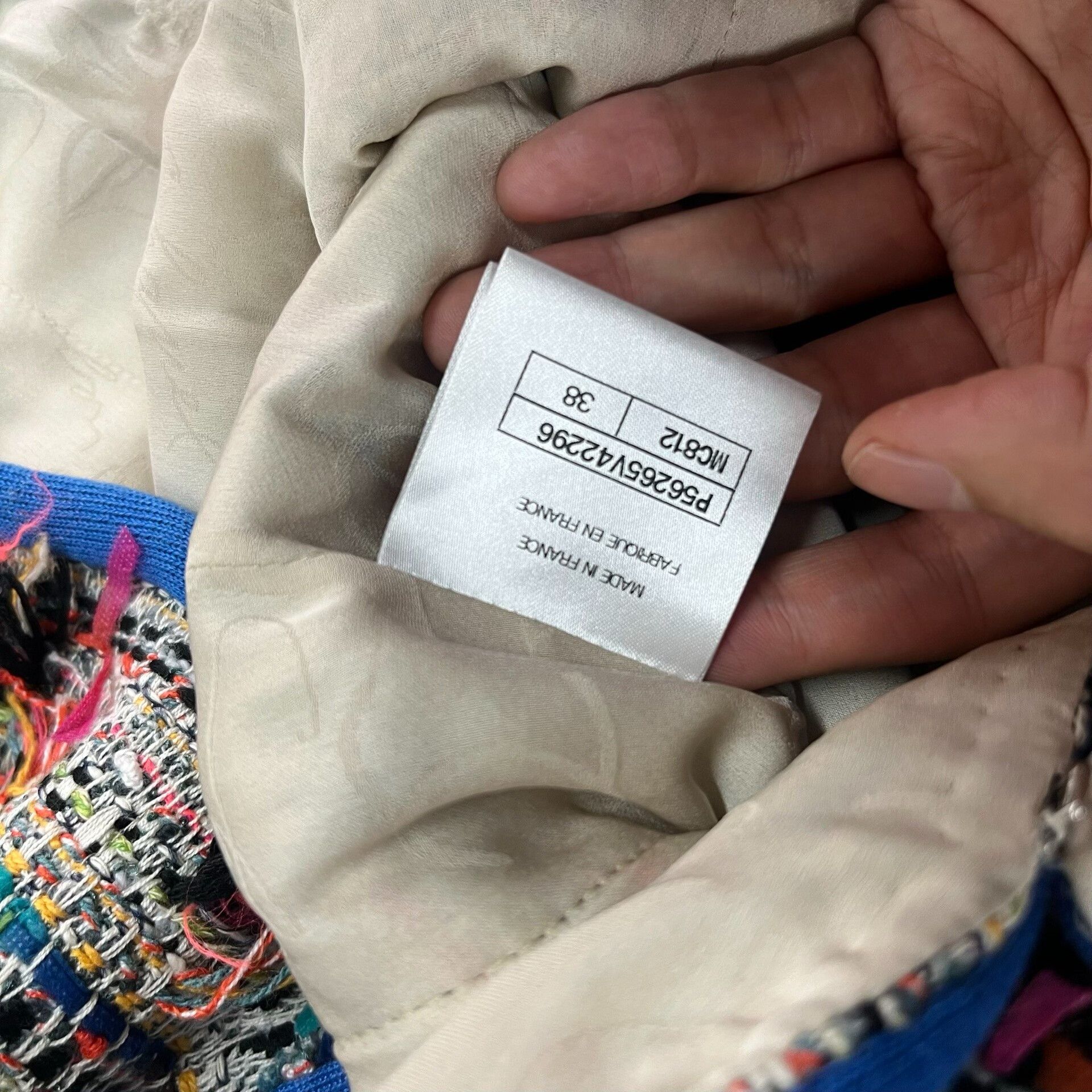 Chanel Chanel GD Colorful Fringe Coat Size US XS / EU 42 / 0 - 6 Thumbnail