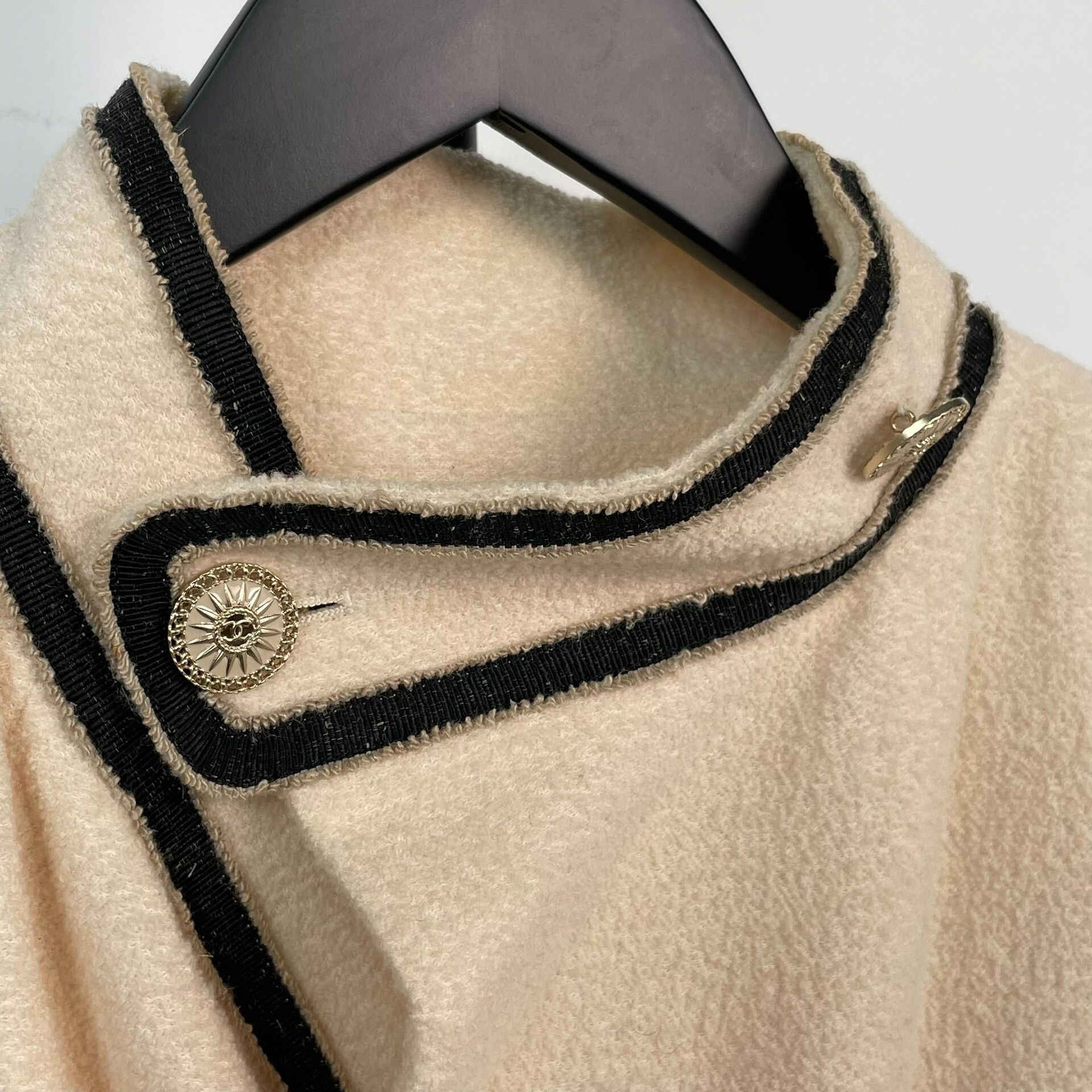 Chanel Singapore Resort Milk White Long Trench 40