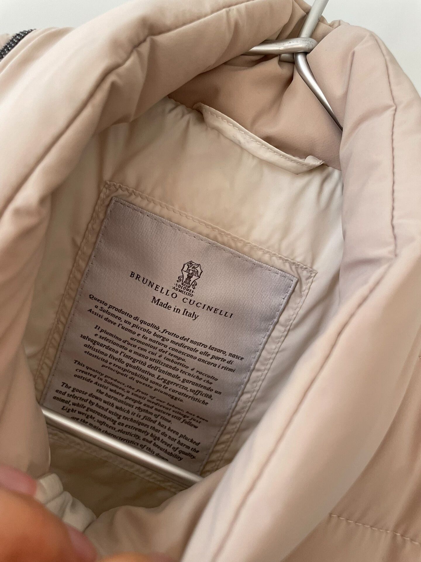 Brunello Cucinelli Brunello Cucinelli Women's Colorblock Down Vest Size XS / US 0-2 / IT 36-38 - 4 Thumbnail