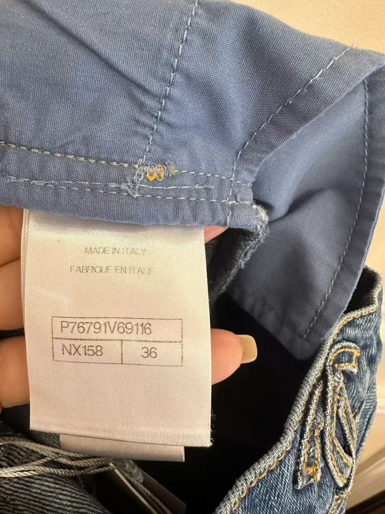 Chanel Chanel 24S Double C Logo Straight Jeans Size 28" / US 6 / IT 42 - 6 Thumbnail