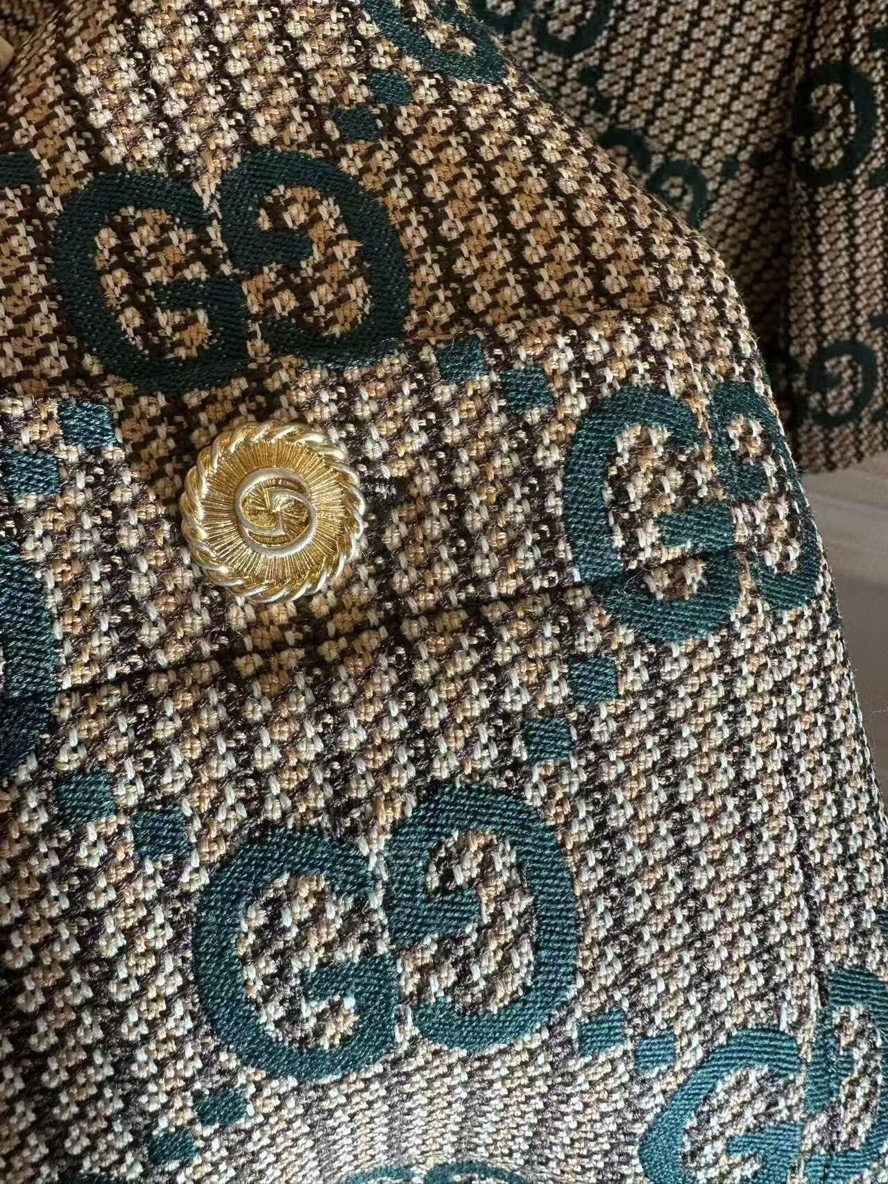 Gucci Gucci Full Logo Wool Dress Size XS / US 0-2 / IT 36-38 - 3 Thumbnail