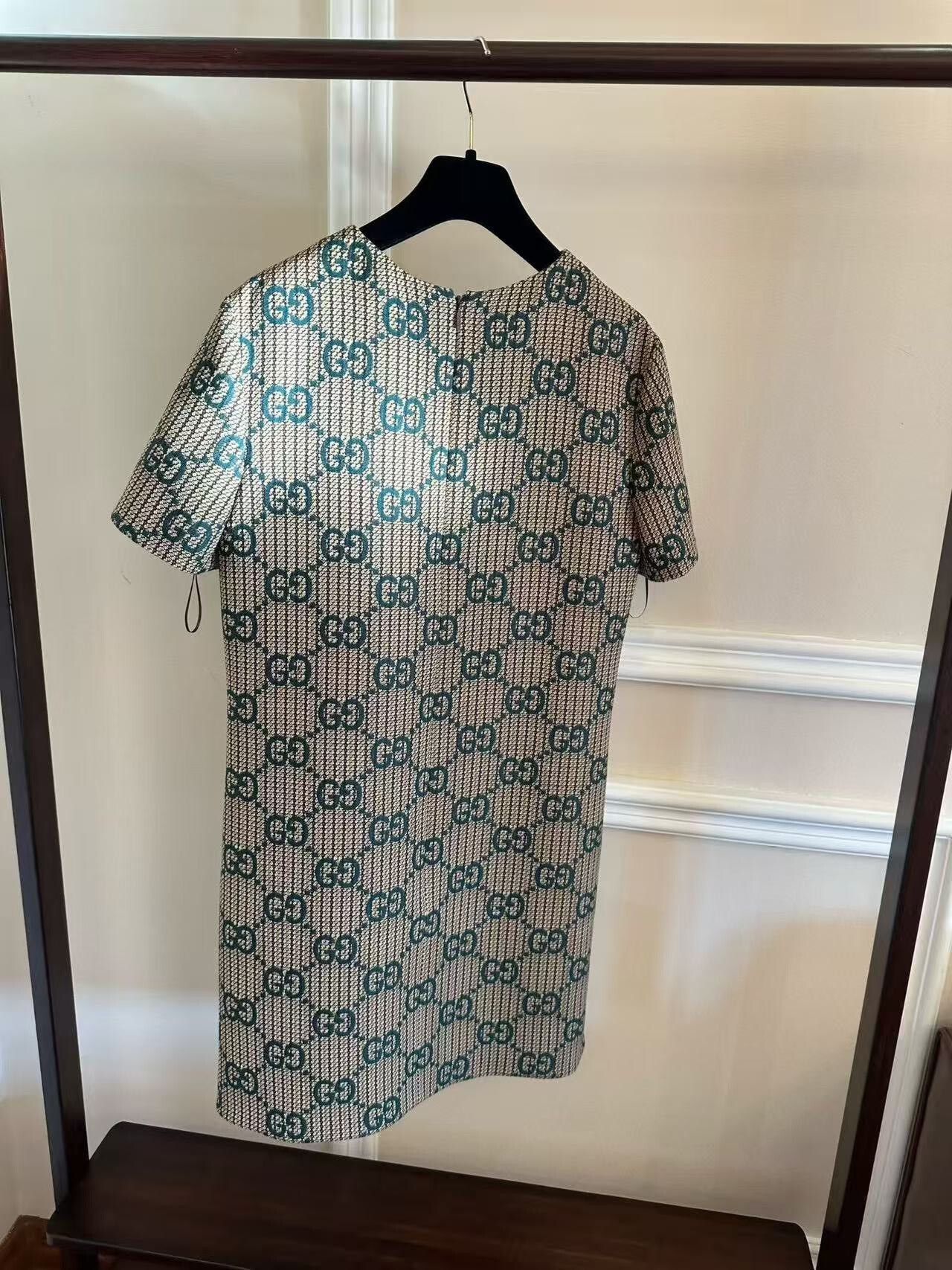 Gucci Gucci Full Logo Wool Dress Size XS / US 0-2 / IT 36-38 - 2 Thumbnail