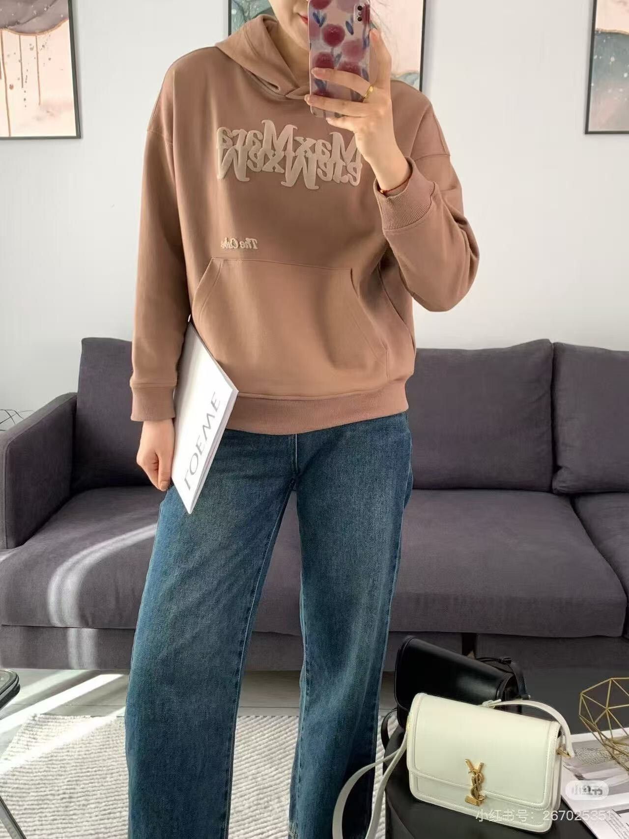 Max Mara Maxmara Popular Camel Hoodie Size XS / US 0-2 / IT 36-38 - 8 Thumbnail