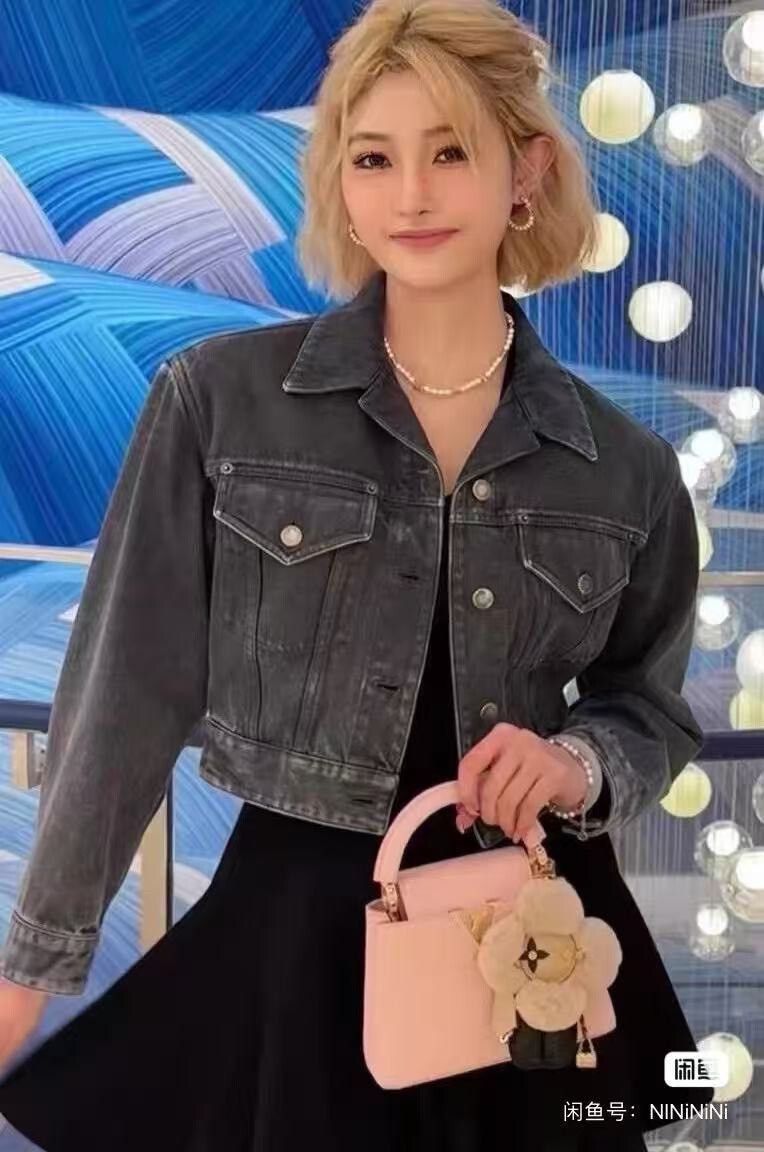 Louis Vuitton LV25 Style Denim Jacket Size XS / US 0-2 / IT 36-38 - 8 Thumbnail
