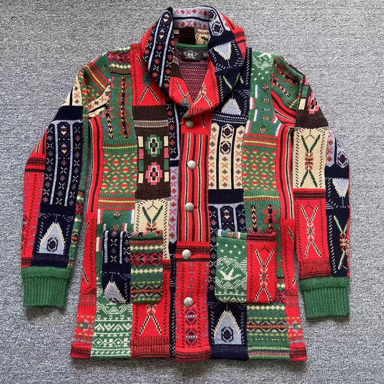 RRL Ralph Lauren RRL Women's Mid-Length Patchwork Coat Size M / US 6-8 / IT 42-44 - 2 Thumbnail