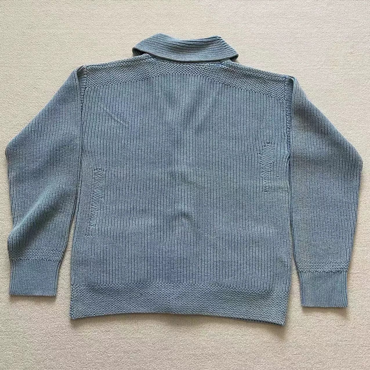 RRL Ralph Lauren RRL Indigo Patch Heavy Wash Vintage Top Size US M / EU 48-50 / 2 - 2 Thumbnail