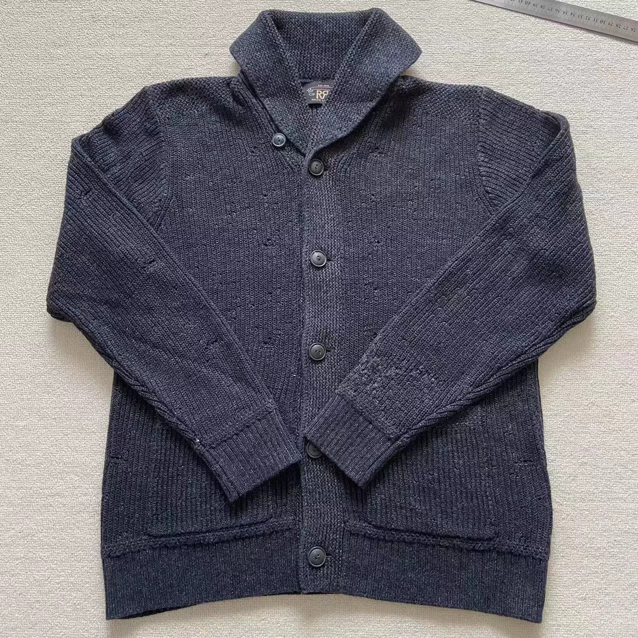 RRL Ralph Lauren RRL Men's 2024 Summer Loose Cotton Shawl Collar Cardigan Size US M / EU 48-50 / 2 - 4 Thumbnail