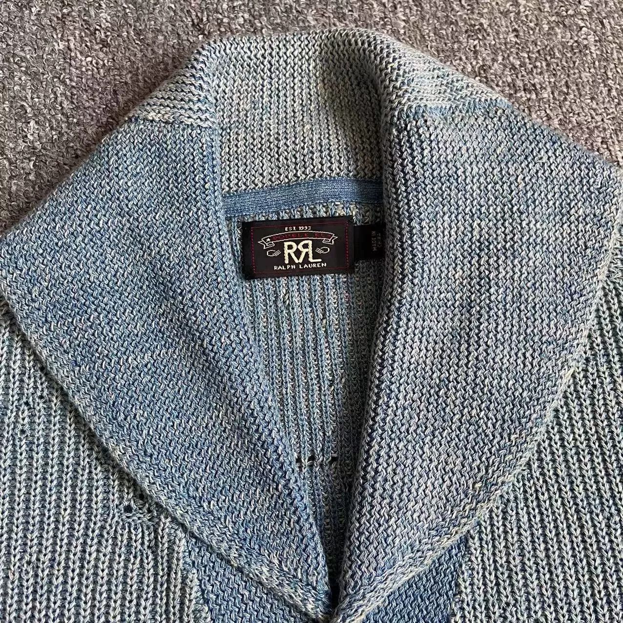 RRL Ralph Lauren RRL Ralph Lauren Shawl Collar Cardigan Size XS / US 0-2 / IT 36-38 - 8 Thumbnail