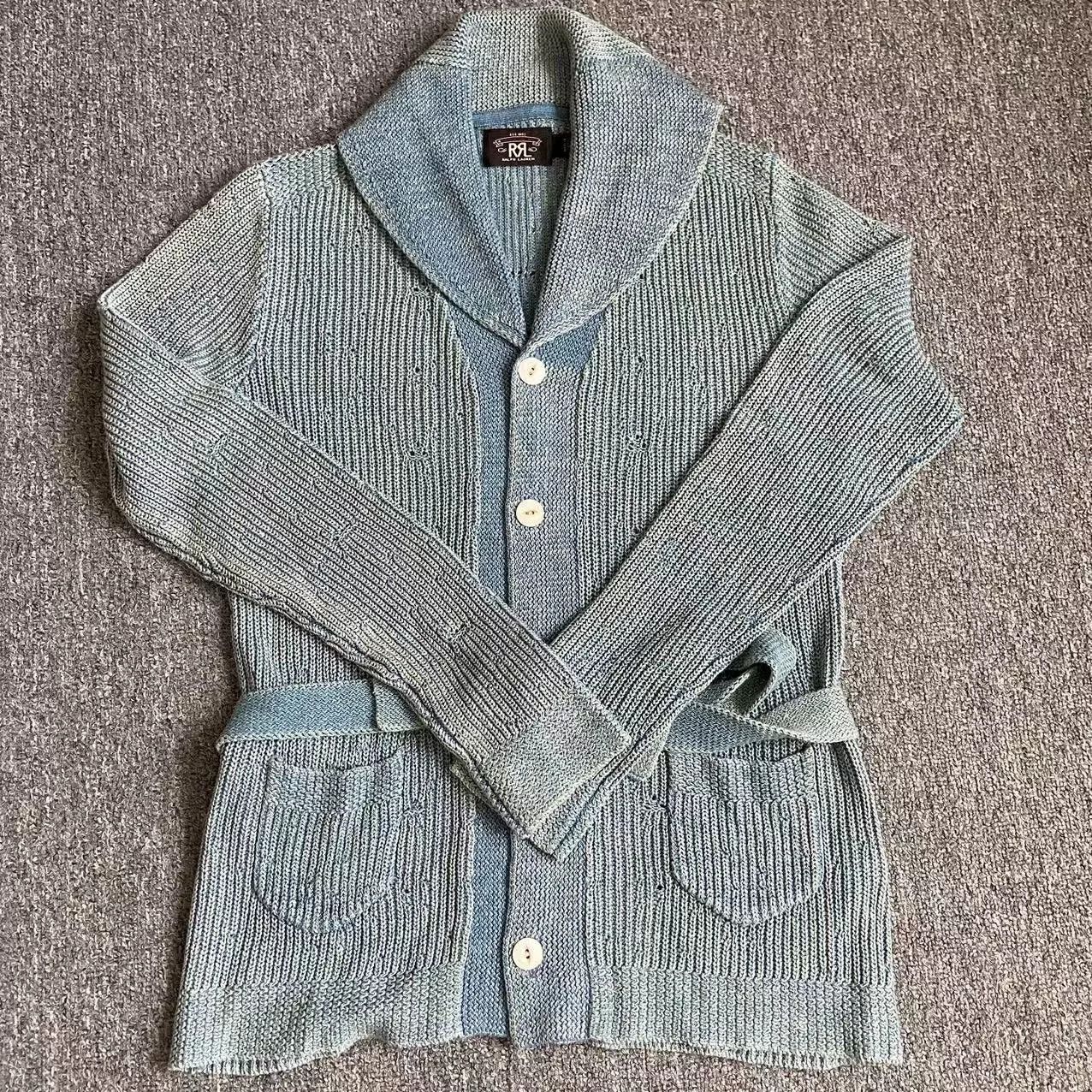 RRL Ralph Lauren RRL Ralph Lauren Shawl Collar Cardigan Size XS / US 0-2 / IT 36-38 - 3 Thumbnail