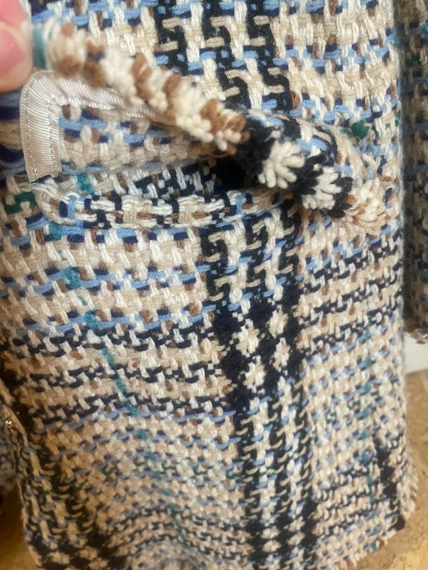 Burberry Burberry Vintage Beige Tweed Piece Size XS / US 0-2 / IT 36-38 - 7 Thumbnail
