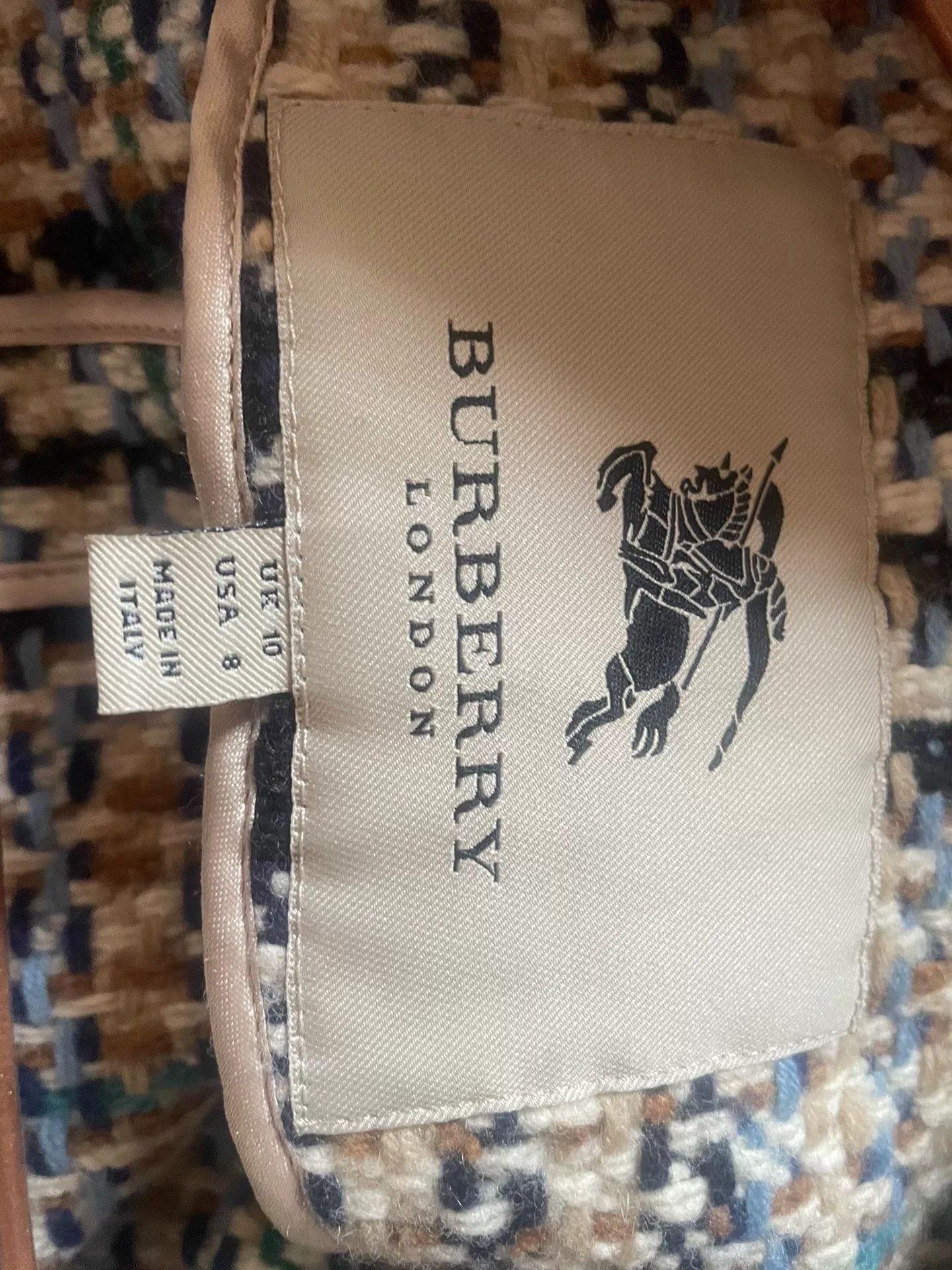 Burberry Burberry Vintage Beige Tweed Piece Size XS / US 0-2 / IT 36-38 - 5 Thumbnail